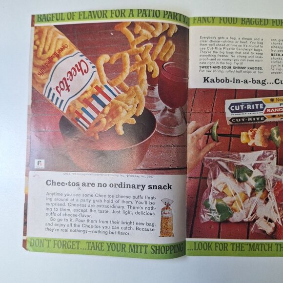 Patio Party Vintage Recipe Booklet Cook Ad SPAM Hellmans Cheetos Van Camps Snack - Picture 5 of 10